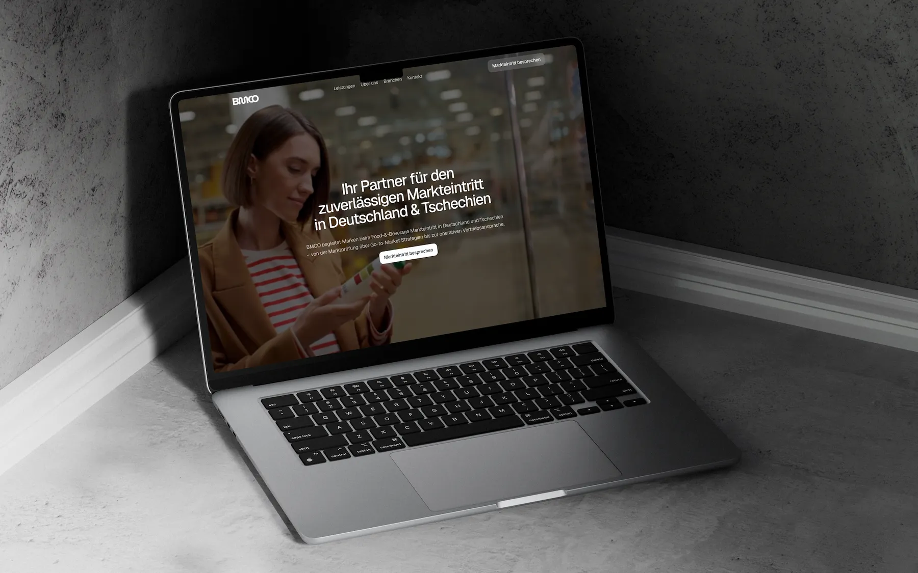 BMCO website for B2B market entry and sales services