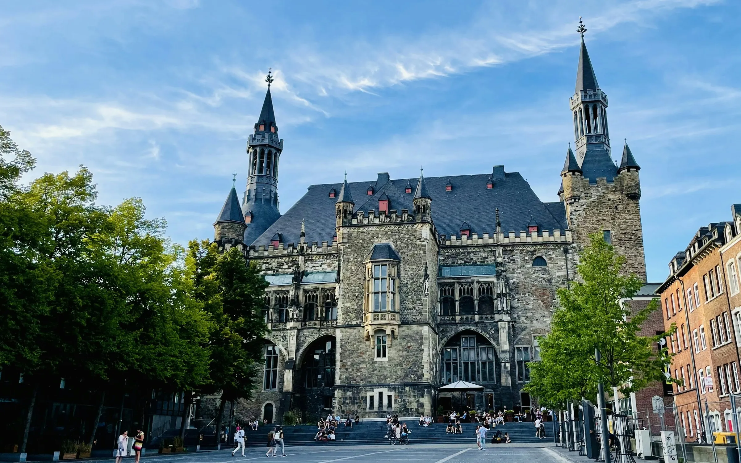 Aachener Innenstadt mit historischer Architektur